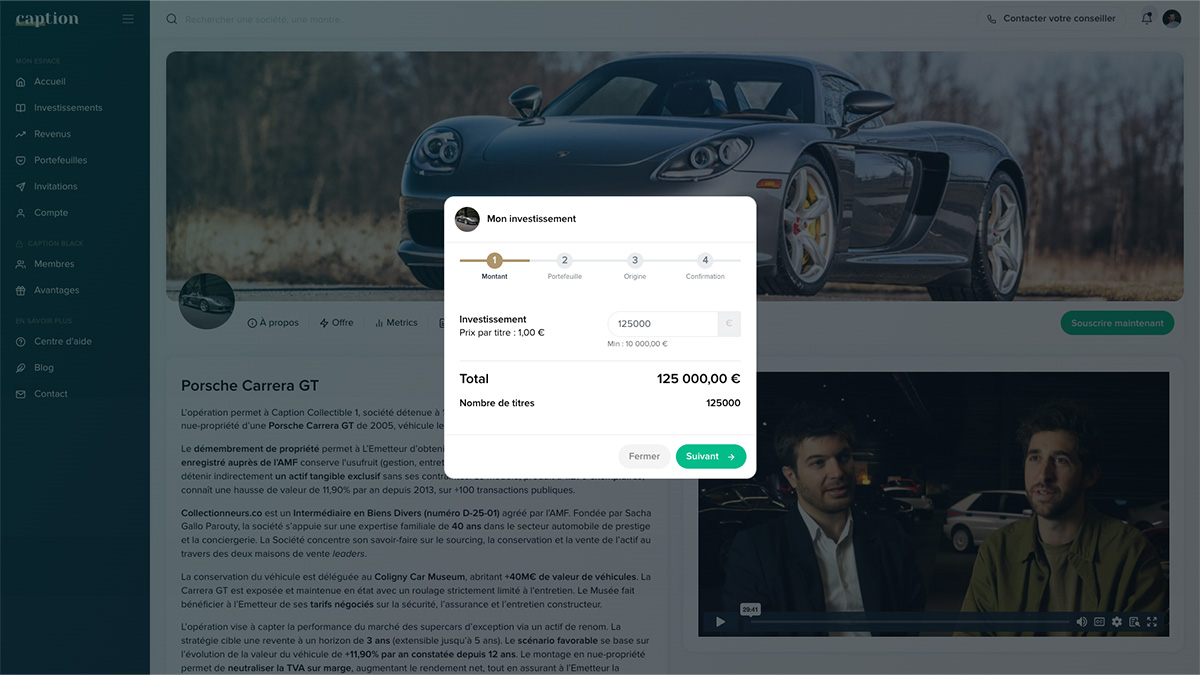 Souscription digitale